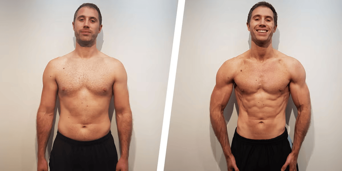 Before and after transformation 7