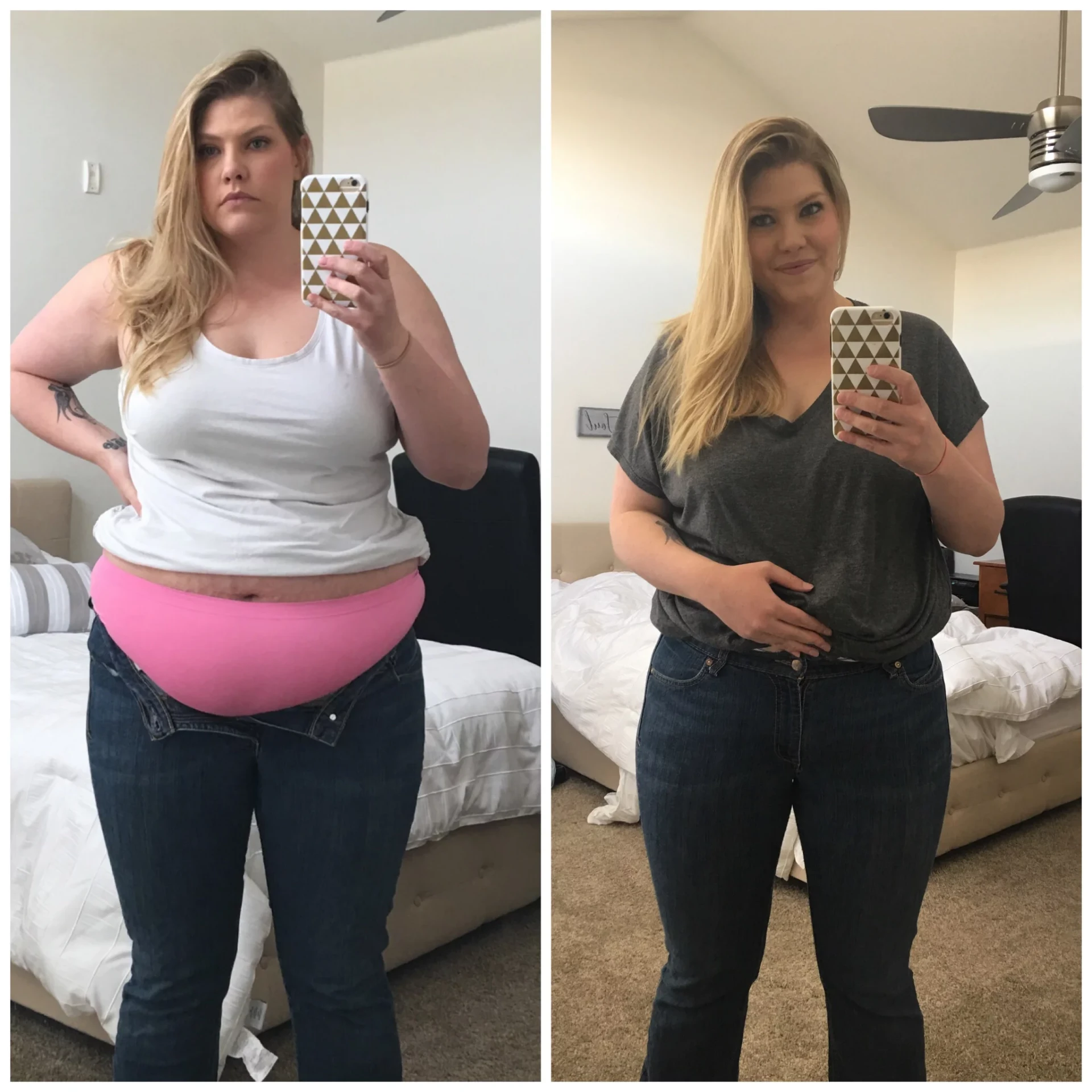 Before and after transformation 4